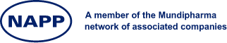 Napp logo - A member of the Mundipharma network of associated companies