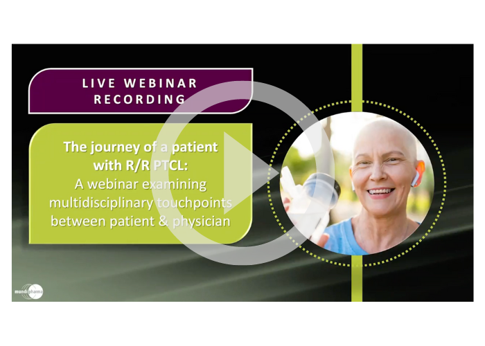 Webinar Recording: The R/R PTCL Patient Journey - A Clinical Nurse Consultant's Perspective