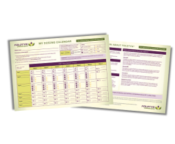 FOLOTYN Dosing Calendar