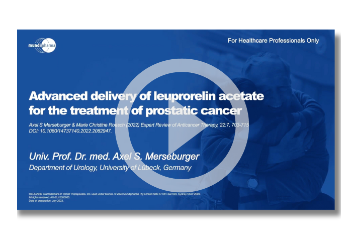 Advanced delivery of leuprorelin acetate for the treatment of prostate cancer