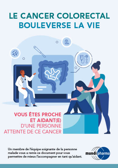 Kit patient cancer colorectal - brochure aidant